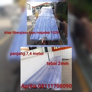 Atap Fiberglass Transparan