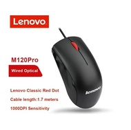 Terlaris Mouse Lenovo Wired M120 Pro Usb Original