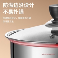 ST- Thick Stainless Steel Korean Style Milk Pot Cooking Noodles Hot Milk Stainless Steel Pot Steamer Mini Pot Instant N