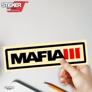 Mafia cutting sticker, glow material sticker for motorbikes and cars