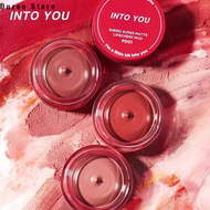 唇泥唇釉 INTO YOU Lip Mud Mousse Matte Lip Glaze Lipstick Dual Use for Lips and Cheeks Long Lasting Smoo