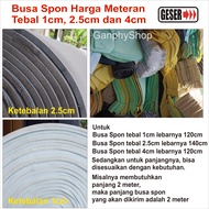 Busa Spon Kursi Sofa Jok tebal 4 cm Meteran Murah