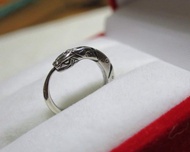 烏洛波羅斯蛇純銀圈形耳環 14公釐 (0.55英吋) 烏克蘭手工製作