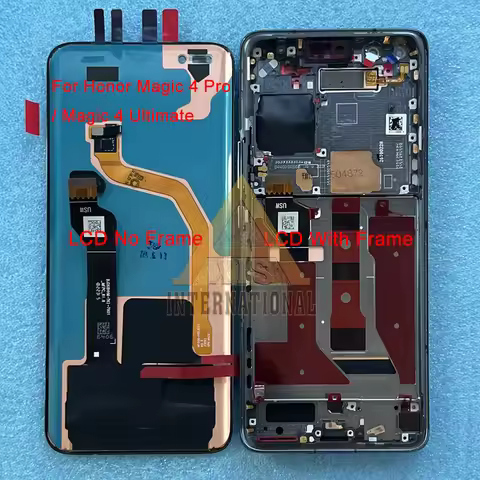OLED 6.81 Original For Honor Magic4 Pro LCD Magic 4 Pro Display Screen Frame Touch Panel For Honor M