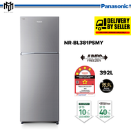 (SAVE 4.0) Panasonic NR-BL381 2-Door Fridge 392L Inverter Top Freezer Refrigerator (Ag Meat Case) NR-BL381PSMY NRBL381PSMY