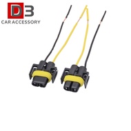 H8/H9/H11 Bulb Socket 2 pcs Female Adapter Connector Soket Mentol