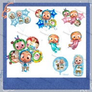 Cocomelon balloon jojo balloon set popular children's balloon cocomelon birthday party decoration