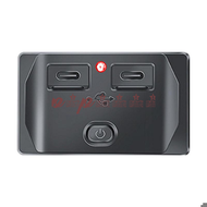 [p2p1589] Automotive USB Port Panel Mount Dual Port 12v-24v USB Car Outlet With Caps 12 Volt USB Charger Multi Port Waterproof Quick Car