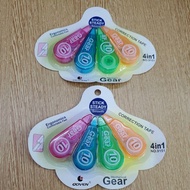 Loloph 4pcs Correction Tape school and office supplies