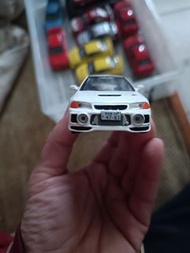 1：43evo4代白色絕版模型車！
