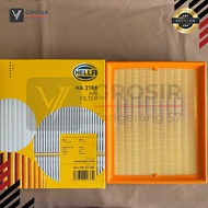 MESIN Air Filter bmw E34 M60 X5 E53 4.4 E38 530i HELLA HA2188 Car Engine Air Filter