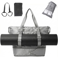 Beg Yoga Mat, Beg Gim Yoga dengan Pelbagai Poket untuk Wanita & Lelaki, Beg Pembawa Yoga Mat untuk P