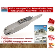 AGT 01 - Autogate With Release Key For Swing / Folding Gate - 1 Motor Arm Only (No Brackets)