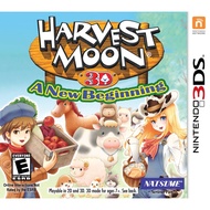 GAME NINTENDO 3DS CFW HARVEST MOON A NEW BEGINNING