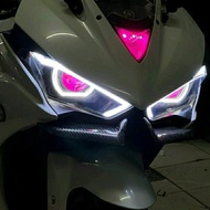 YAMAHA R25 BILED HEADLIGHTS COMPLETE PACKAGE