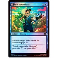 MTG Magic The Gathering Avatar: The Last Airbender Foil: It'll Quench Yes C 0058 TLA