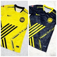 Jersi Bola Malaysia Jersey Custom Stripes Design Skuad Harimau Malaya - High Quality