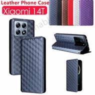 Flip Leather Phone Case For Xiaomi 14T pro 14tpro 14 Ultra 14ultra 1 4 Xiaomi14T pro Xiaomi14Tpro Xi