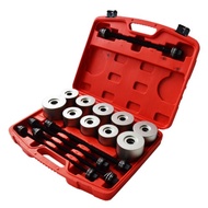 27 Pcs Universal Press & Pull Sleeve Kit Bush Bearing Removal Insertion Tool Set