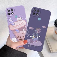 CC1 Oppo A15 A15s/ A35 Softcase/ - Bumper - B3ar Un9u Motif - Tpu - Prokamera - Protector