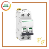 [A9F74220] Schneider Electric Acti9 iC60N 2P 20A MCB C Curve (cupex)