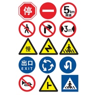 Stop Sign Octagonal Stop Sign Roadway Speed Reduction Slow Down Reflective Traffic Sign Roadway Indi