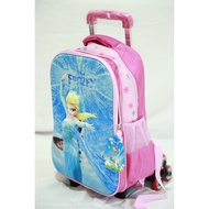 3D Trolley School Bag 6 wheels