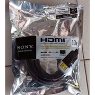 SONY HDMI Cable 1M Male To Male Gold Plate 1 Meter HDTV 14V Cable j H6Z8