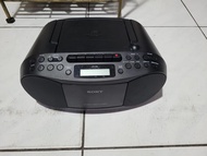 SONY  AM/FM CD TAPE 手提音響(型號 CFD-S70)
