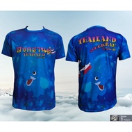 Songkran 2024 V1 Round Neck Short Sleeve Shirt UV Protection Quick Drying Comfortable To Wear Men An