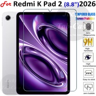 For New Xiaomi Redmi K Pad 2 (8.8") 2026 Tempered Glass Tablet KPad2 8.8 inches 9H HD Screen Protect