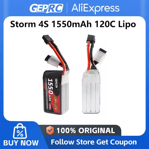 GEPRC Storm 4S 1550mAh 120C Lipo Battery for MARK5 Freestyle Racing Quad