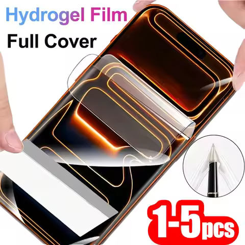 1-5Pcs Hydrogel Soft Screen Protector For Samsung A56 5G A55 A54 A53 A52S A51 A72 A71 A70 M23 Not Gl