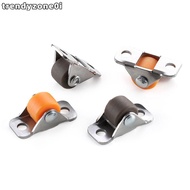TRENDYZONE0I Straight Wheel Furniture Rotation Pulley Furniture Hardware Self Adhesive Base Roller