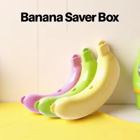 3pcs Banana Saver Outdoor Banana Protector Container Keeper Storage Box Fruit Saver Banana Case Bana