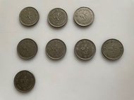 1978-1992年香港英女皇頭$1硬幣