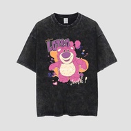Lotso Toy Story Vintage Style Oversize Washed | Lotso Toy Story T-Shirt