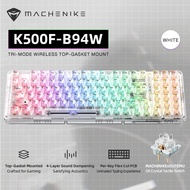 คีย์บอร์ด Machenike K500F 94 Key Gasket Structure RGB Backlit Tri-mode Wired Bluetooth 2.4G Wireless