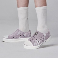 【北歐極光系列】moz瑞典駝鹿雙色洞洞餅乾水鞋(奶蓋芋圓)-附鞋扣