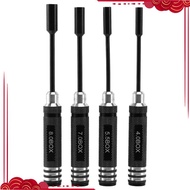 4Pcs Hex Nut Drivers Screw Driver Tools Kit Set for RC Helicopter RC Boat Rc Cars Metal 4.0/5.5/7.0/