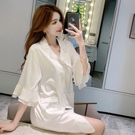 ☎♦sleepwear for women ✅NEW!!!  
 Cotton Pajama Fashion Korean Sleeve Silk high end silk Pajama