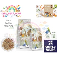 [750g / 2kg] Witte Molen Puur Budgie Parrot Bird Food Diet