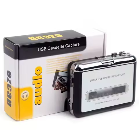 Cassette Player Usb Cassette To Mp3 Converter Capture Audio Music Player Tape Cassette Recorder Drop