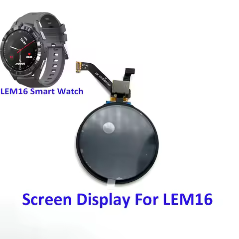replacement lcd touch screen display for lem16 smart watch wristwatch clock watchcase accessory lem 