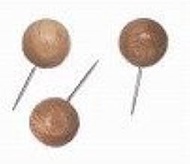 Belos DF-118W Map Thumb Tacks, Wood, 20 Pieces