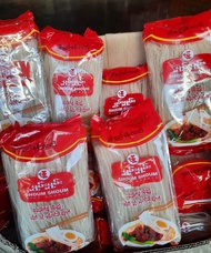 เส้นขนมจีนอบแห้ง จากพม่า เส้นกลาง ขนาด 500g 米线ၶၢဝ်ႈသဵၼ်ႈႁဵင်ႈ မုန့်တီခြောက်