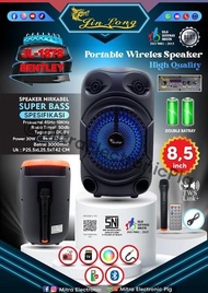 Speaker Koper JINLONG Bluetooth 8,5 Inch JL 1878 Bentley + Mic