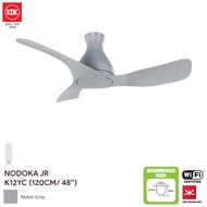 KDK Nodoka Jr K12YC 48 INCH DC CEILING FAN WIFI FAN SMART FAN REMOTE CONTROL