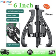 6'' 150mm 2 jaws 3 jaws Puller Bearing Gear Jaw Puller - Washing Machine Tong Take Out Mechanism Ser