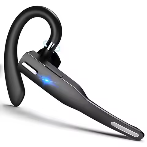 YYK525 Business Headset, Over Ear Earphones with Mic, Bluetooth5.1 Over Ear Headset, 180° RotatingHD